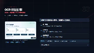把票据、表格与图片文字转成业务数据暗色预览图